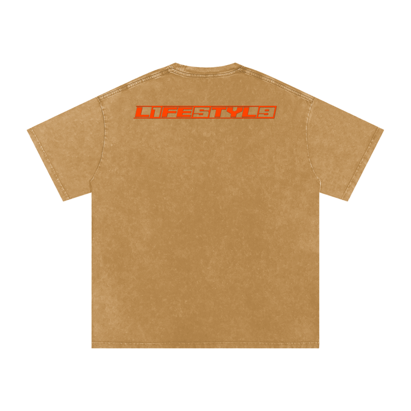“L1FE5TYL9” Acid Wash Oversize Tee