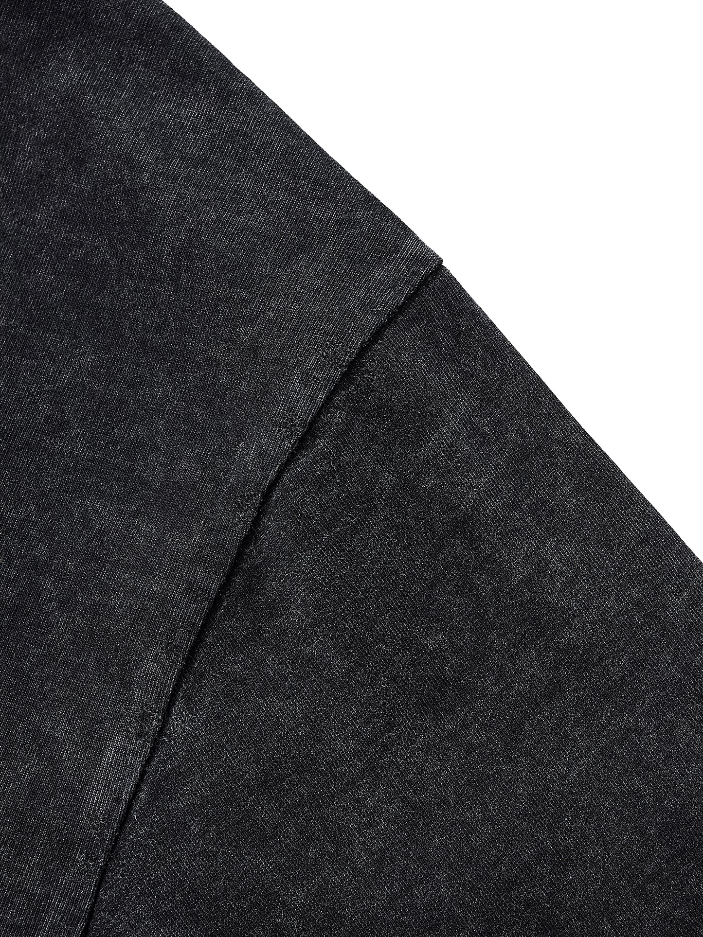9’s Raw Edge Snow Washed Boxy Tee