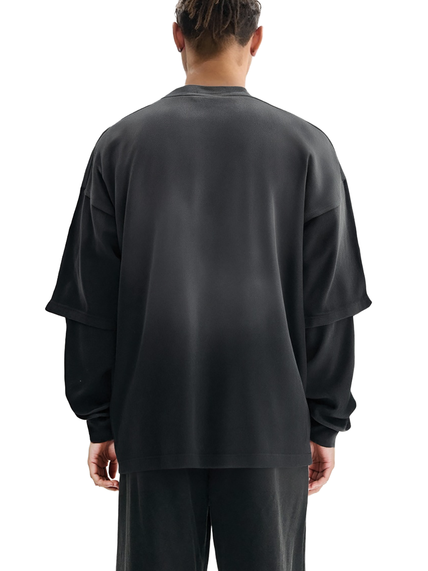 5’s Sunfade Hand-Frayed Faux Two-Piece Tee