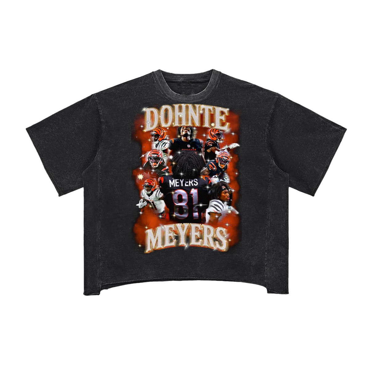 “LIF8STY1E” Dohnte Meyers Raw Edge Boxy Tee