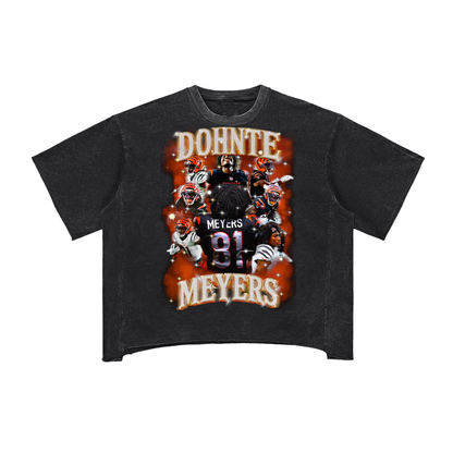 “LIF8STY1E” Dohnte Meyers Raw Edge Boxy Tee