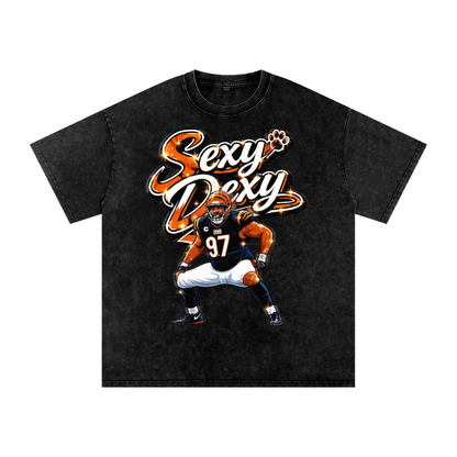 Sexy Dexy Acid-Washed Oversized Tee