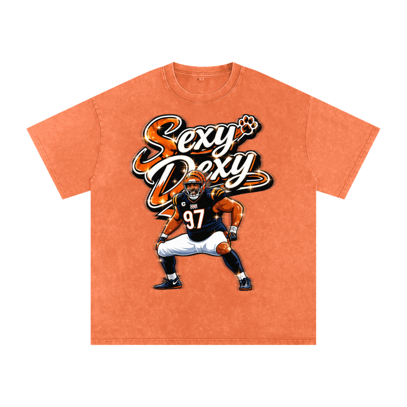 Sexy Dexy Acid-Washed Oversized Tee